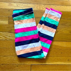 Spotted Zebra girls size 10 striped leggings